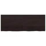 polka-scienna-debowa-160x60-cm-ciemny-braz-stan-nowy