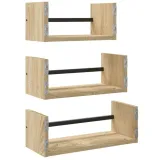 polki-scienne-dab-sonoma-30-35-40-cm-stan-nowy