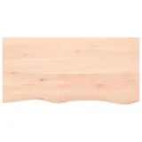 polka-scienna-debowa-100x50x2cm-rustic-brazowa-stan-nowy