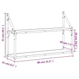 regal-scienny-2-poziomowy-80x21x51-cm-dab-stan-nowy