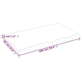 polka-scienna-rustykalna-debowa-100x60-cm-brazowa-stan-nowy