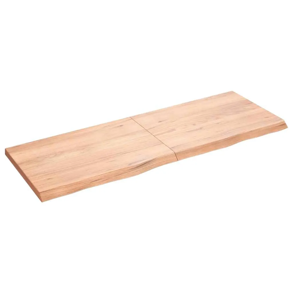 polka-scienna-rustykalna-debowa-140x50-cm-jasnobrazowa
