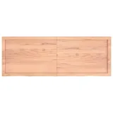 polka-scienna-rustykalna-debowa-140x50-cm-jasnobrazowa-stan-nowy