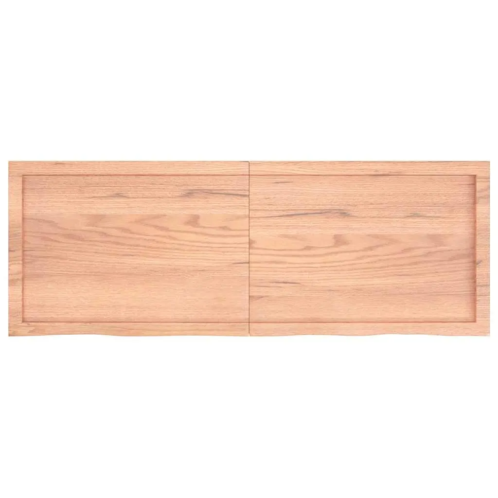 polka-scienna-rustykalna-debowa-140x50-cm-jasnobrazowa