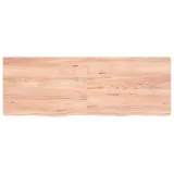 polka-scienna-rustykalna-debowa-140x50-cm-jasnobrazowa-stan-nowy