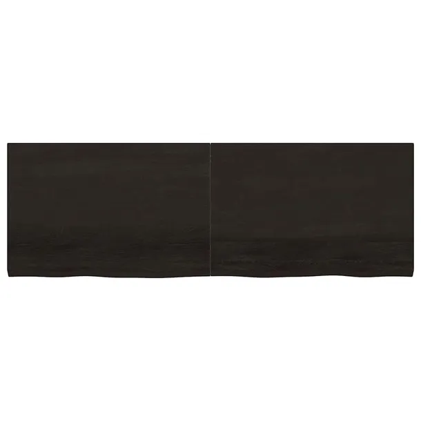 polka-scienna-debowa-180x60-cm-ciemny-braz-stan-nowy