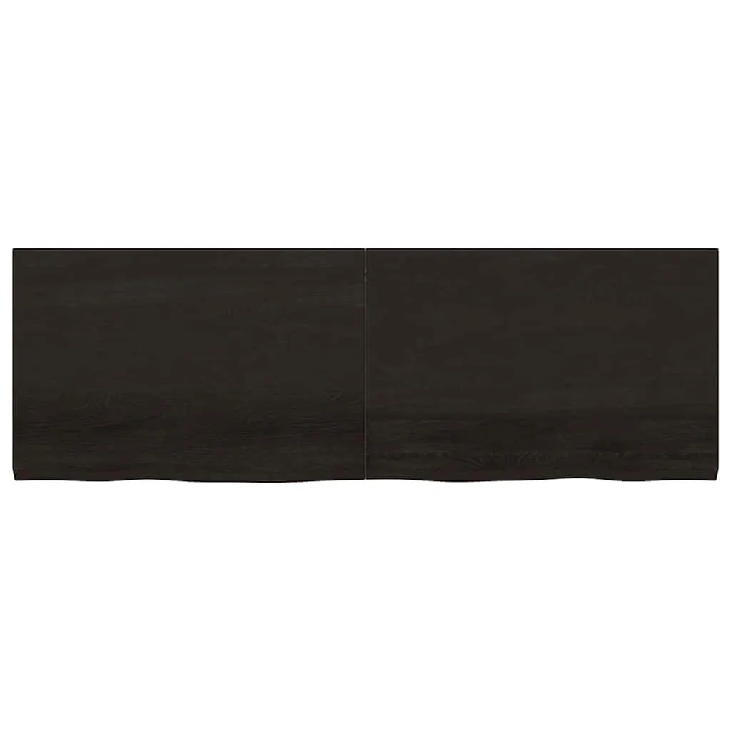polka-scienna-debowa-180x60-cm-ciemny-braz-stan-nowy