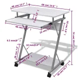 biurko-komputerowe-compact-white-60x40-cm-stan-nowy