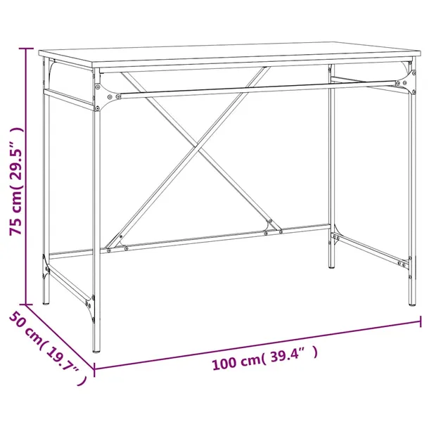 biurko-industrialne-100x50x75-cm-dab-stan-nowy