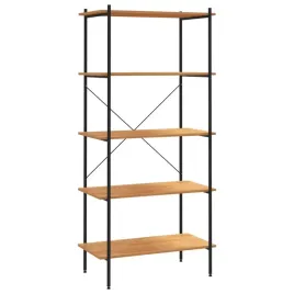 regal-stalowy-z-drewnianym-blatem-czarny-debowy-80x40x163-cm