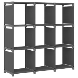 regal-szary-9-przegrodek-103x30x1075-cm-tkanina-stal