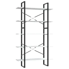 regal-na-ksiazki-industrialny-bialy-100x30x105-70cm