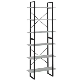 regal-na-ksiazki-6-polek-80x30x210-szary-dab-sonoma