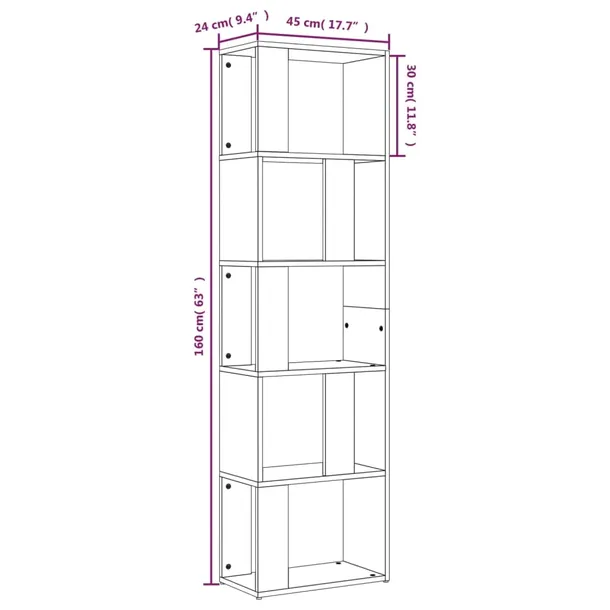 regal-dab-45x24x160-cm-stan-nowy