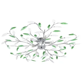 lampa-sufitowa-chrom-akryl-100x15-cm-zielona