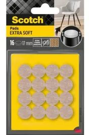 scotch-podkladki-filcowe-miekkie-sp84a19-klej-bezowy-17-mm-16-pack