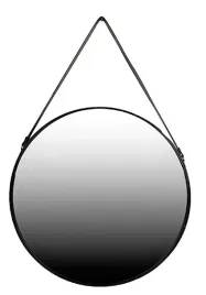 lustro-okragle-na-pasku-czarne-80cm-z-paskiem