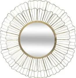 lustro-okragle-70-cm-azurowe-kwiat-metalowe