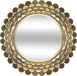 lustro-kwiat-90-cm-azurowe-metalowe-zlote