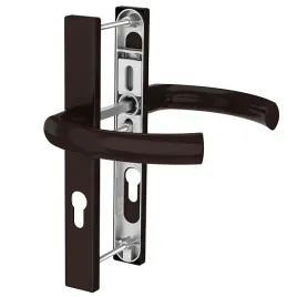 klamka-do-drzwi-jowisz-32-ral-8077-brazowa-szyld-prostokatny-l92