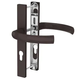 klamka-do-drzwi-jowisz-32-ral-8019-brazowa-szyld-prostokatny-l85