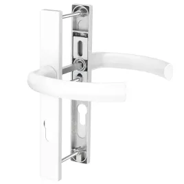 klamka-do-drzwi-jowisz-32-ral-9016-biala-szyld-prostokatny-l85
