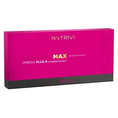 NUTRIVI Suplement diety Revicoll MAX Omega Plus 60 kapsułek