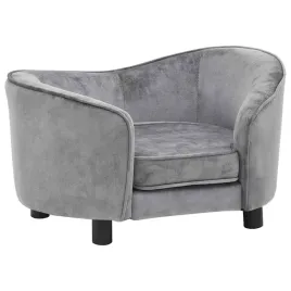 sofa-dla-psa-pluszowy-kacik-szary-69x49x40-cm