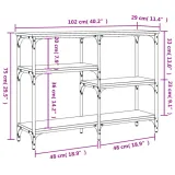 stolik-konsolowy-dab-102x29x75-cm-stan-nowy-ksztalt-blatu-prostokatny