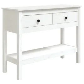 stolik-konsolowy-drewniany-sosna-bialy-100x35x75-cm