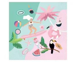 serwetki-summer-let-s-party-surfing-33x33cm-20szt