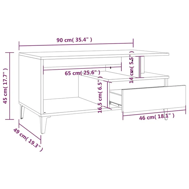 stolik-kawowy-bialy-90x49x45cm-stan-nowy-ksztalt-blatu-prostokatny