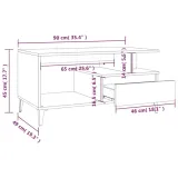 stolik-kawowy-bialy-90x49x45cm-stan-nowy-ksztalt-blatu-prostokatny