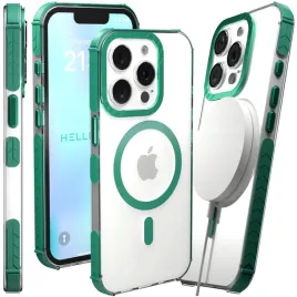 etui-pancerne-do-apple-iphone-13-pro-bumper-zielona-ramka-do-magsafe