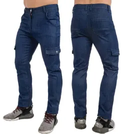 cieple-ocieplane-spodnie-bojowki-meskie-jeans-ocieplone-polarem-zd00028-w42