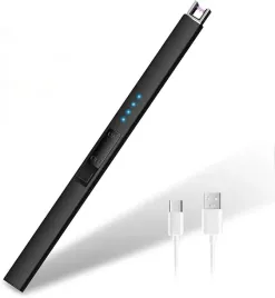 elektryczna-zapalniczka-swiecowa-ladowanie-usb-bezplomienia