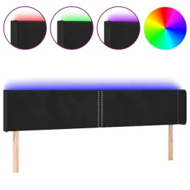 zaglowek-led-aksamitny-203x16x78-88cm-czarny
