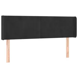 zaglowek-lozka-aksamitny-czarny-147x16x78-88cm