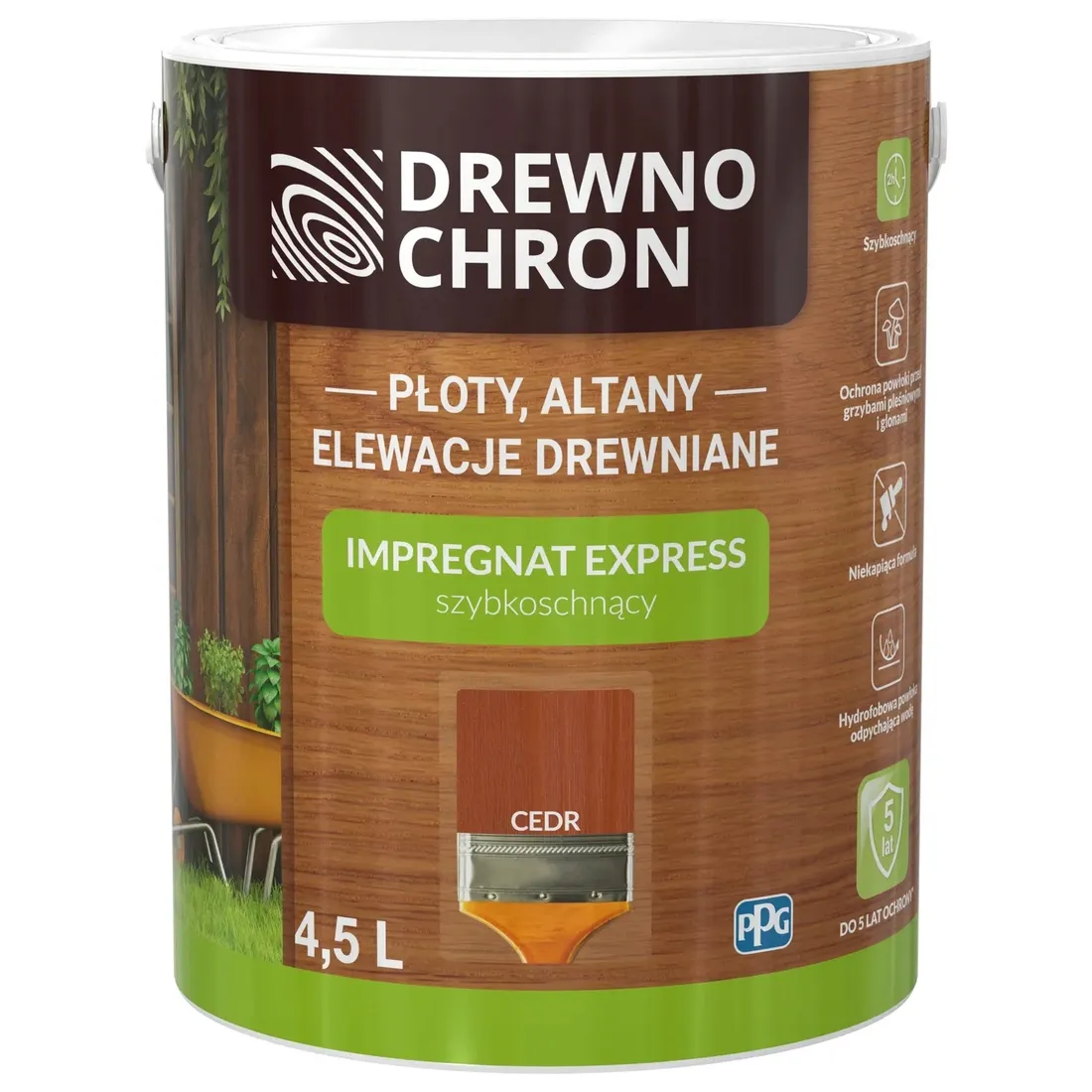 drewnochron-impregnat-express-45l-cedr