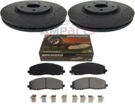 volkswagen-routan-2012-2014-2x-tarcze-klocki-hamulcowe-przod-blaszki