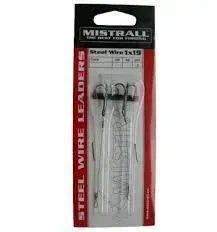 mistrall-przypon-z-kotwica-wire-leaders-20cm-7kg