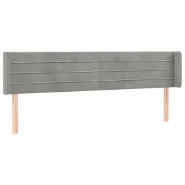 zaglowek-lozka-aksamitny-jasnoszary-103x16x78-88-cm
