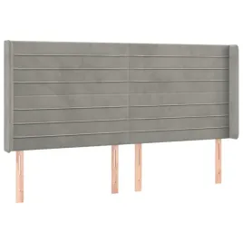 zaglowek-uszak-aksamitowy-203x16x118-128cm-jasnoszary