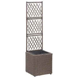 donica-z-kratka-i-1-wkladem-30x30x107-cm-polirattan-brazowa