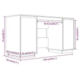 biurko-sosnowe-biale-140x50x75-cm