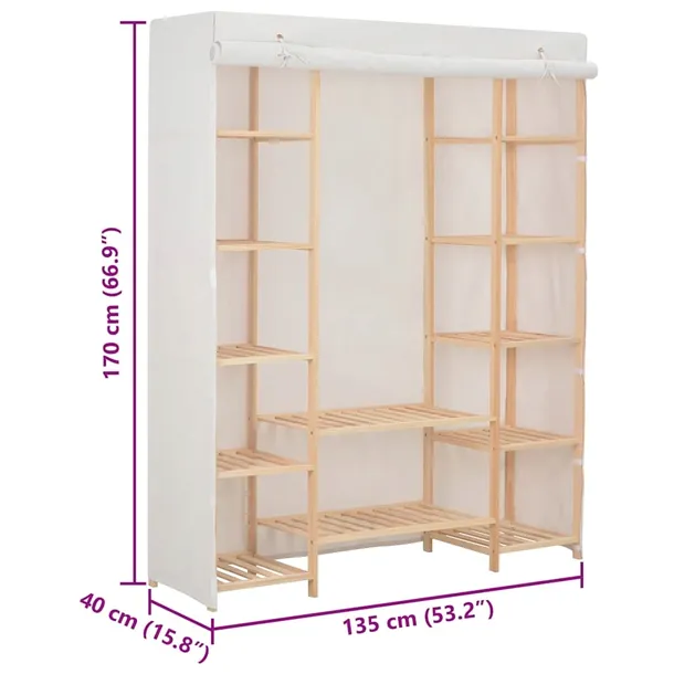 szafa-organizer-135x40x170-biala-stan-nowy