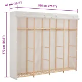szafa-organizer-200x40x170-cm-biala-stan-nowy