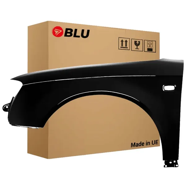 BLU Błotnik AUDI A4 B7 LZ9Y lewy czarny 04-08 przód