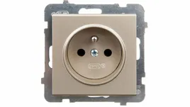 sonata-gniazdo-pojedyncze-z-u-szampanski-zloty-gp-1rz-m-39