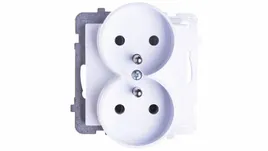 sonata-gniazdo-podwojne-z-u-biale-gp-2rrz-m-00